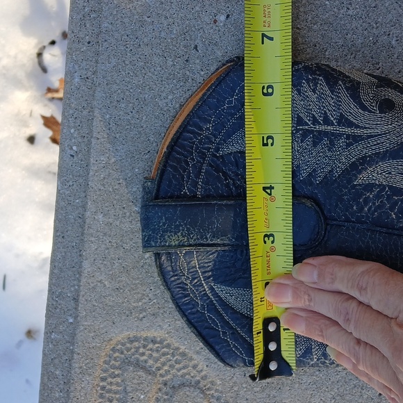 Old Gringo Distressed Blue Boot Sz 9.5B - Picture 12 of 16